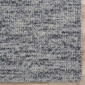 Rizzy Home Zag ZAG105 Gray Area Rug Corner
