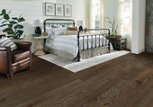 Armstrong Elevated Ridge SK5TP382W Inviting Dark 3/4" X 5" Oak Hardwood Flooring
Room Scene