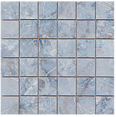 LRGATB04-M Atlantis Atlantis Blue 2x2 Mosaic  Mosaic Tile