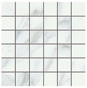 LRGEVW11-M Even Even White 2x2 Mosaic Mosaic Tile