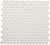 FDM1802 Freedom Avenue Collection 3/4" Penny Round Empire Place (3/4" Penny Round Glossy) Mosaic Tile