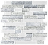 FPZ1423 Frost Plaza Brilliant Jewel Mosaic Tile