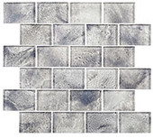 FTS6022 Frothy Swirls Lounge Mist Mosaic Tile