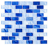 GES5105 Genesis Chetwode Blue Mosaic Tile