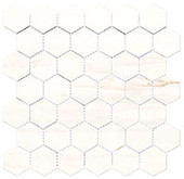 HNC6714 Harmonic Hex Mosaic Ostinato DCOF Matte Hex Mosaic Mosaic Tile