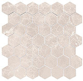 HNC6724 Harmonic Hex Mosaic Fugue Polished Hex Mosaic Mosaic Tile