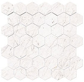 HNC6725 Harmonic Hex Mosaic Libretto Polished Hex Mosaic Mosaic Tile