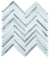 HRS6033 Himalayan Arches Nanda Blue Mosaic Tile