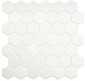 MGU9602 Meringue Swissel Mosaic Tile