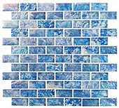 MKH1605 Mykonos Harbor Neon Waters Mosaic Tile