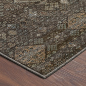 Dalyn Aristo AR1 Chocolate Area Rug Corner