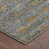 Dalyn Aristo AR3 Blue Area Rug Corner