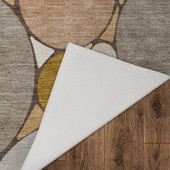 Dalyn Kenner KN1 Taupe Area Rug Back