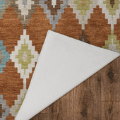 Dalyn Kenner KN10 Paprika Area Rug Back