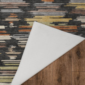 Dalyn Kenner KN2 Black Area Rug Back