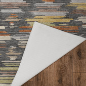 Dalyn Kenner KN2 Charcoal Area Rug Back