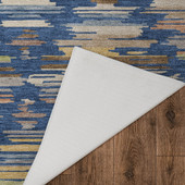 Dalyn Kenner KN2 Navy Area Rug Back