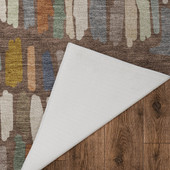 Dalyn Kenner KN5 Chocolate Area Rug Back