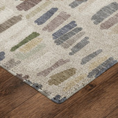 Dalyn Kenner KN5 Linen Area Rug Corner