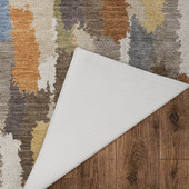 Dalyn Kenner KN6 Chocolate Area Rug Back