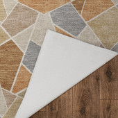 Dalyn Kenner KN8 Copper Area Rug Back