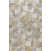 Dalyn Kenner KN9 Khaki Area Rug