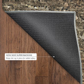 Dalyn Lumara LM3 Brown Area Rug Back