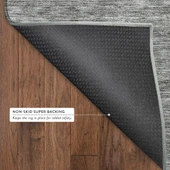Dalyn Soft Essentials SE1 Gray Area Rug Back