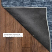Dalyn Soft Essentials SE1 Navy Area Rug Back