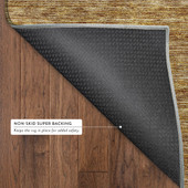 Dalyn Soft Essentials SE1 Walnut Area Rug Back