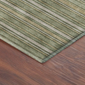 Dalyn Soft Essentials SE2 Olive Area Rug Corner