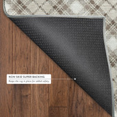 Dalyn Soft Essentials SE3 Beige Area Rug Back