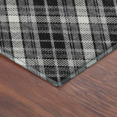 Dalyn Soft Essentials SE3 Black Area Rug Corner