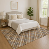 Dalyn Soft Essentials SE3 Earth Area Rug Room Scene