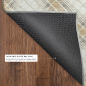 Dalyn Soft Essentials SE3 Ivory Area Rug Back