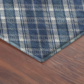 Dalyn Soft Essentials SE3 Navy Area Rug Corner