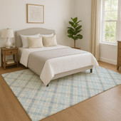 Dalyn Soft Essentials SE3 Sky Area Rug Room Scene