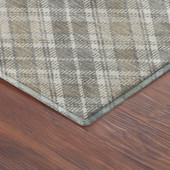 Dalyn Soft Essentials SE3 Taupe Area Rug Corner