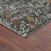 Dalyn Soft Essentials SE4 Graphite Area Rug Corner