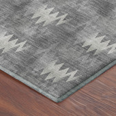 Dalyn Soft Essentials SE5 Gray Area Rug Corner