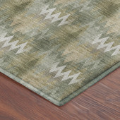Dalyn Soft Essentials SE5 Olive Area Rug Corner
