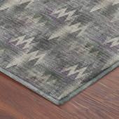 Dalyn Soft Essentials SE5 Pewter Area Rug Corner
