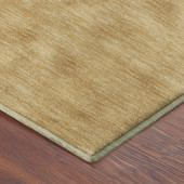Dalyn Soft Essentials SE6 Gold Area Rug Corner