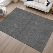 Dalyn Soft Essentials SE6 Graphite Area Rug Room Scene
