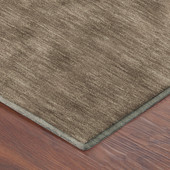 Dalyn Soft Essentials SE6 Mocha Area Rug Corner