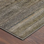 Dalyn Vico VC1 Taupe Area Rug Corner