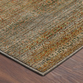 Dalyn Vico VC3 Khaki Area Rug Corner