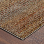Dalyn Vico VC5 Paprika Area Rug Corner