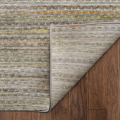 Dalyn Vico VC6 Gray Area Rug Back
