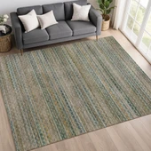 Dalyn Vico VC6 Teal Area Rug Room Scene